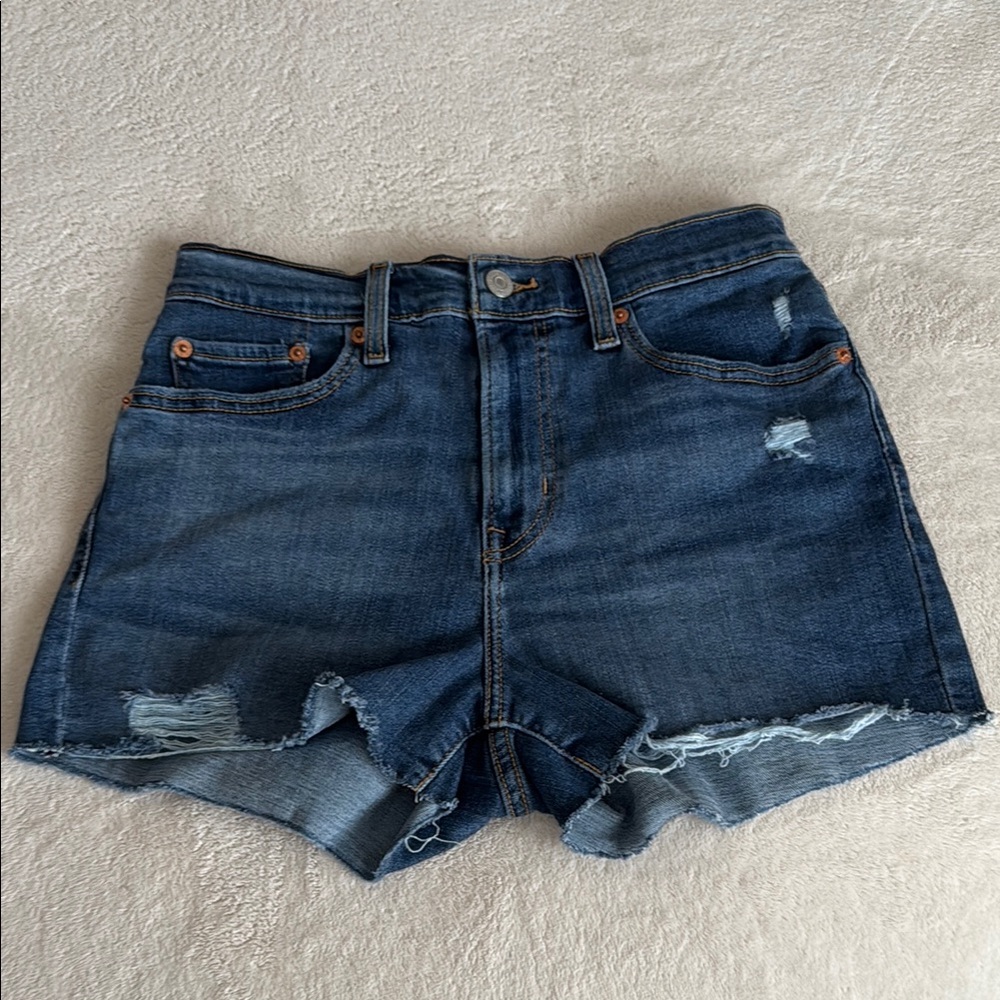 Levi's Blue Jean Shorts